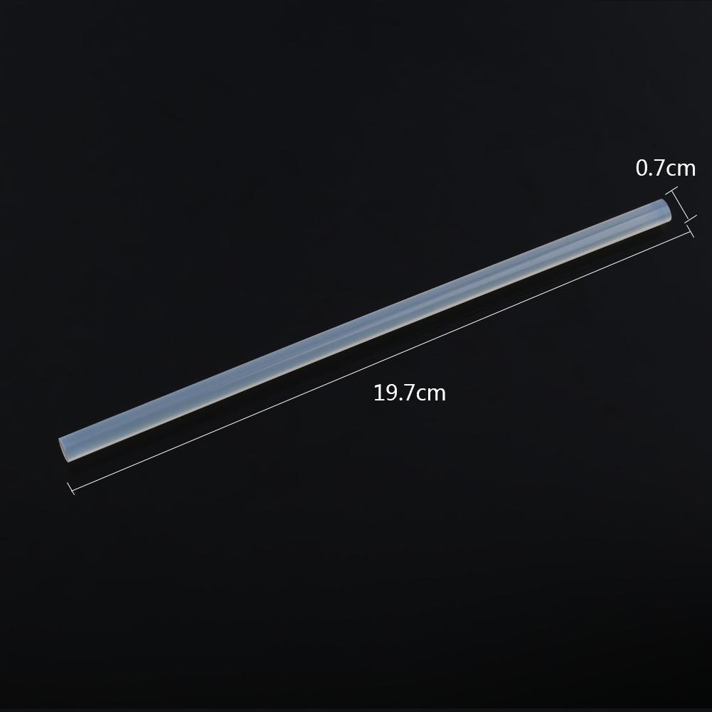 10 Stück klare 7mm Celsius 11mm Heißklebestifte Für Elektrischen Klebestift 20cm Länge(7mm)