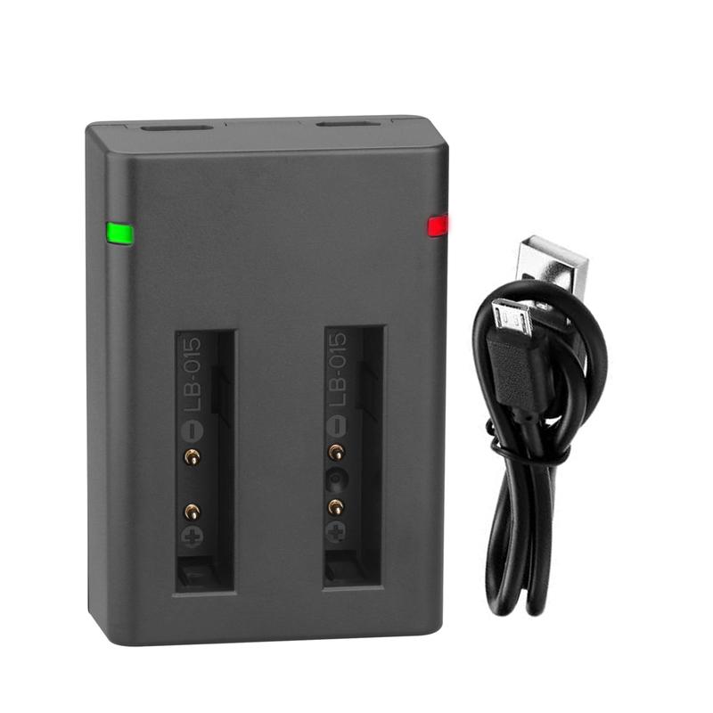 KODAK PIXPRO WPZ2 Aksiyon Kamerası Aksesuarları için LB-015 LB015 2 Kanallı USB Pil Şarj Cihazı