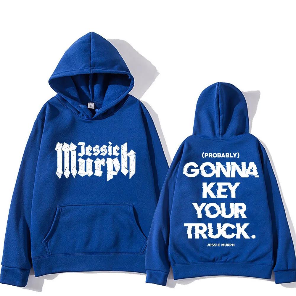 Jessie Murph Hoodie for Autumn Winter Gothic Sweatshirts With Hooded Harajuku Comfortable Clothing Sudaderas Retro Hoody