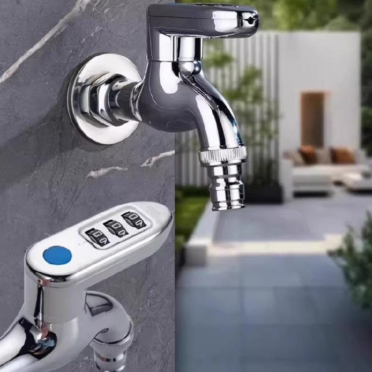 Cold Weather Resistant Faucet Not Theft Mechanism Pressure Output Water Spigot Suitable for Gardening Laundry Use