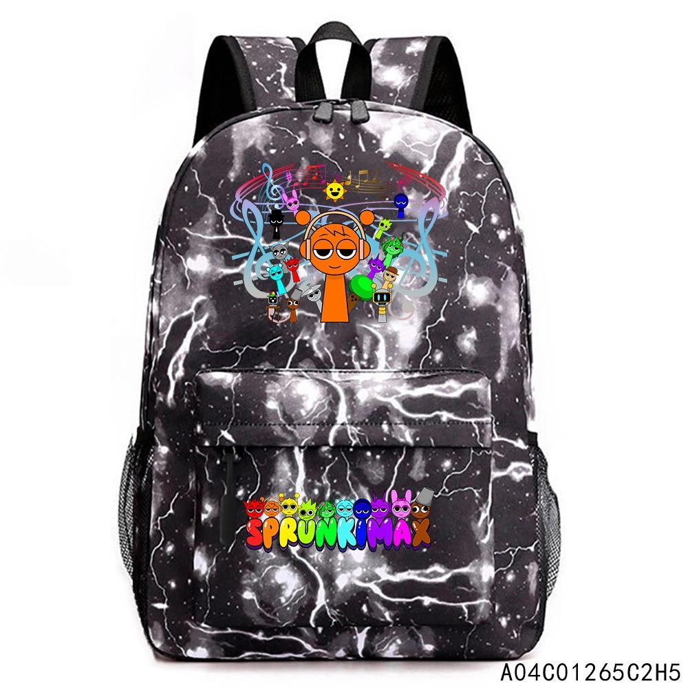 Rhythmus Box Cartoon Grundschultasche Klassen 1-6 Rucksack Leicht Großes Fassungsvermögen Verschleißfest Kinder-Schultasche