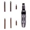 7Pcs Drive Impact Screwdriver Kit 6 Bits Multifunctional Manual Drive Impact Driver Set for Maintenance