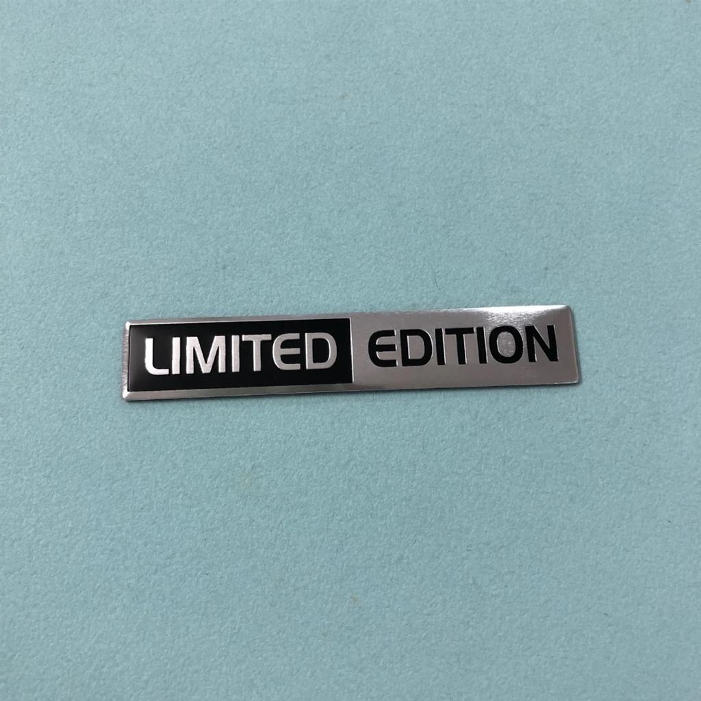 3d Aluminium Special Edition Logo Limited Edition Emblem Sticker Car Interior Exterior Decoration Decal Accessories