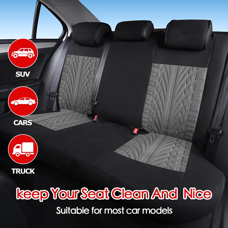Universal Car Seat Cover Auto Seat Cover 3D Printed Embroidered Fashionable Automotive Interior