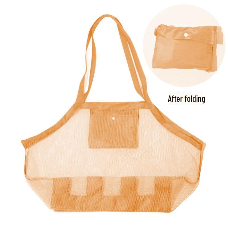 Large Outdoor Folding Beach Handbag - Perfect for Travel, Clothing, Toys, and More