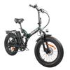 UNIVERCYCLE B4 All-Terrain Folding Electric Bike 20 Inch Fat Tires 48V12.5Ah Battery 60KM/H Load 350W Motor Urban Commuting Adult E-Bike With TowSeat