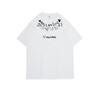 Pure cotton American short-sleeved t-shirt women's summer new loose fat mm design sense niche high street half-sleeved top