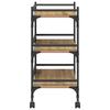 Kitchen Trolley Artisan Oak 50 x 35 x 75.5 cm Engineered Wood