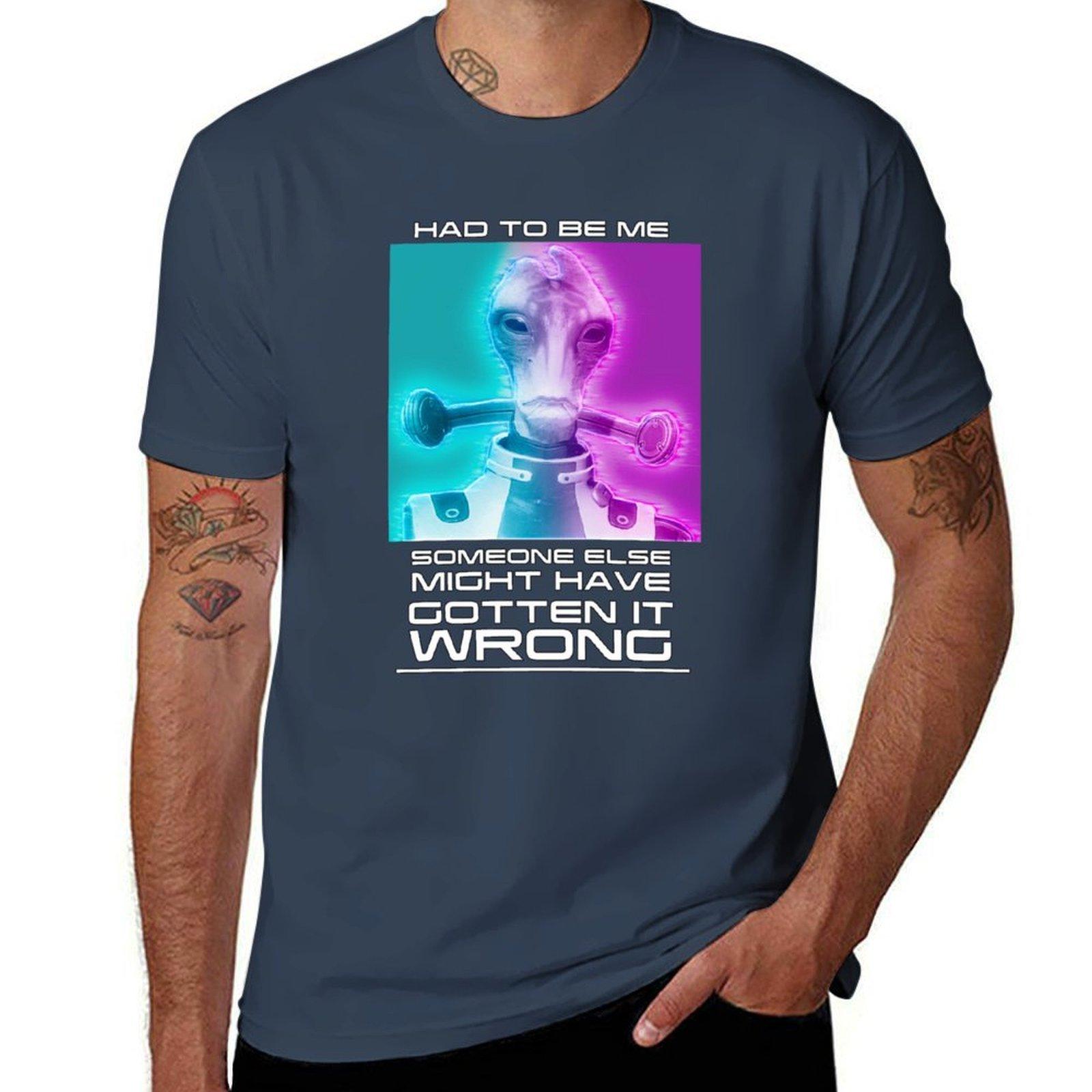 Mordin Had To Be Me Tshirt Basic Simple Casual Short Sleeve Tee S