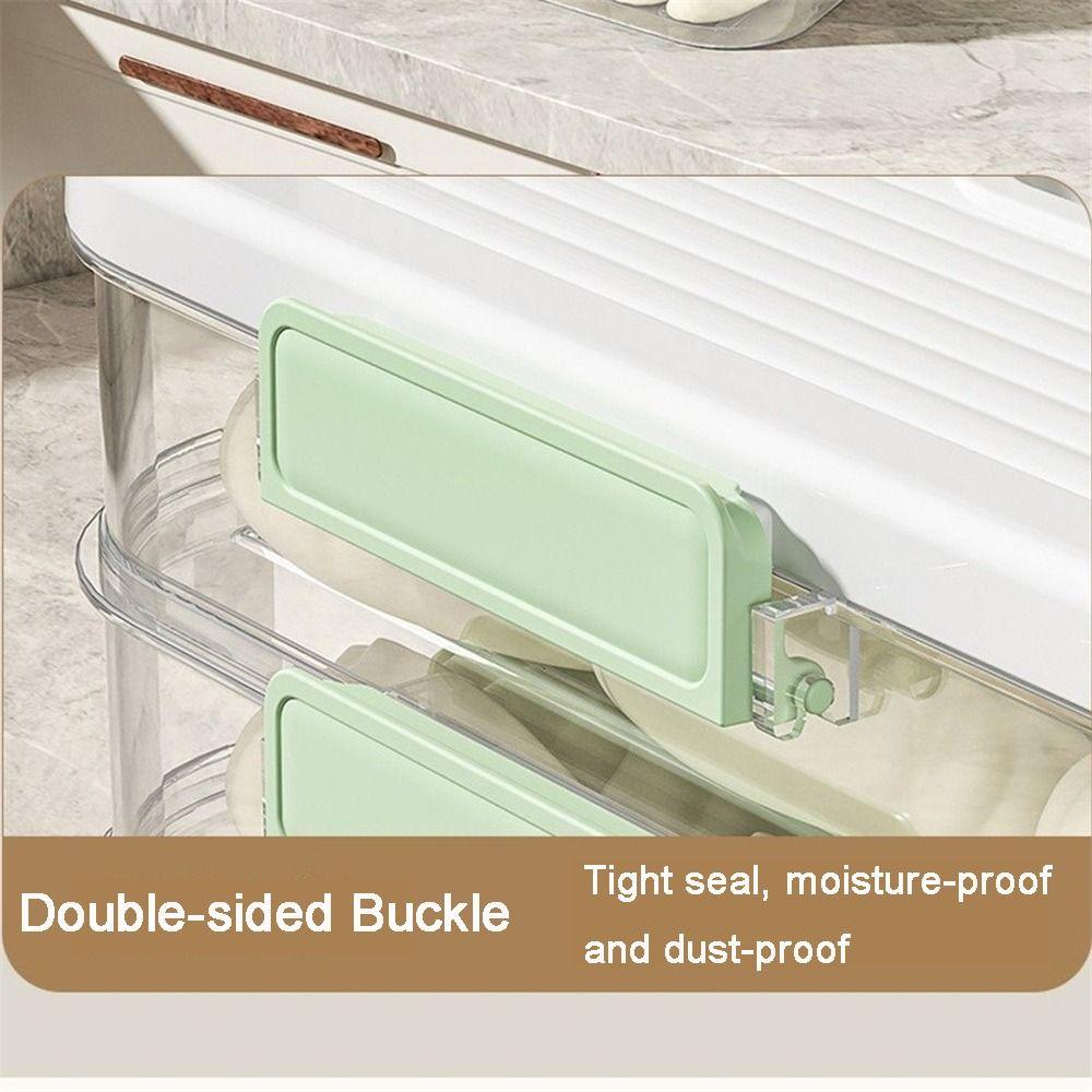 Mehrschichtige Gefrierbox Frischhalte-Kühlschrankbox Knödel-Aufbewahrungsbox Hausküche