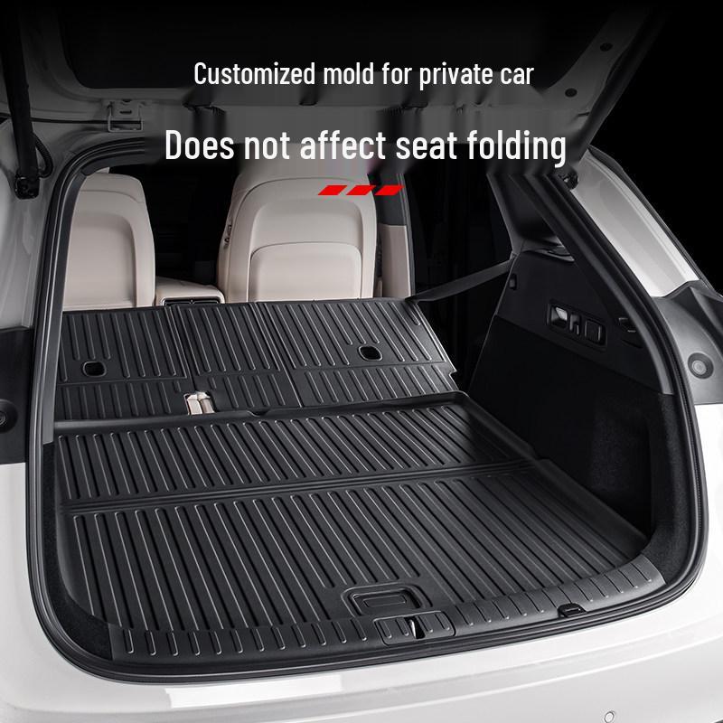 Ideal i6/i8 Trunk Mat: TPE Full Surround, Waterproof, Wear-Resistant Car Accessory