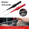 10/20pcs Insulation Piercing Needle Non-destructive Multimeter Test Probes Red/Black 30V Measuring Device For Banana Plug