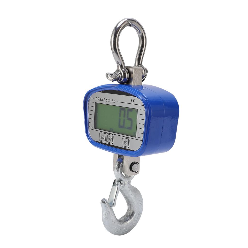 Digitale Kranwaage 1500 kg 3300 lb LCD Hintergrundbeleuchtet Hochpräzise Digitale Hänge Waage mit Fernbedienung für Landwirtschaft Industrie