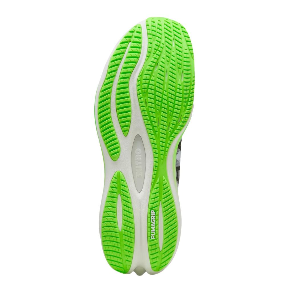 HYROX x Puma Velocity Nitro 3 Bílá Zelená Zář Pánské Tenisky 311410-01