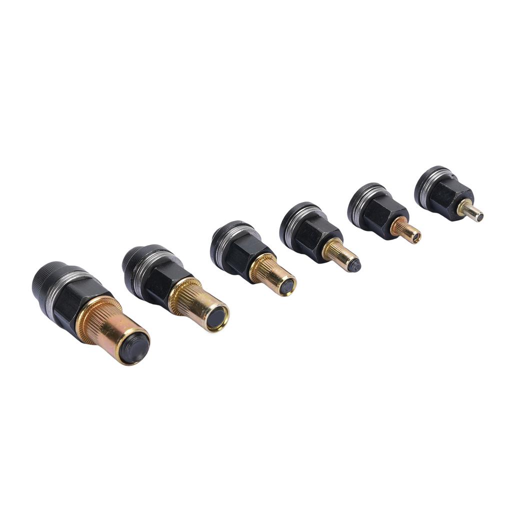 6 Pcs Rivet Nut Tool Set M3 M4 M5 M6 M8 M10 Carbon Steel Hand Rivet Nut Gun Head for Narrow Space Furniture Industrial