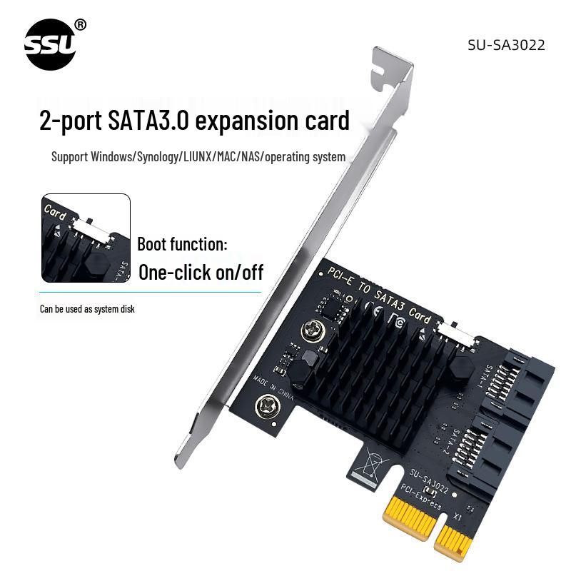PCI-E To SATA 3.0 Expansion Card - SATA 6GB Hard Disk Adapter