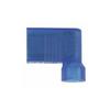 Panduit Crimp Terminals, Right Angle, Female, Nylon, Fully Insulated (Pack of 50)
