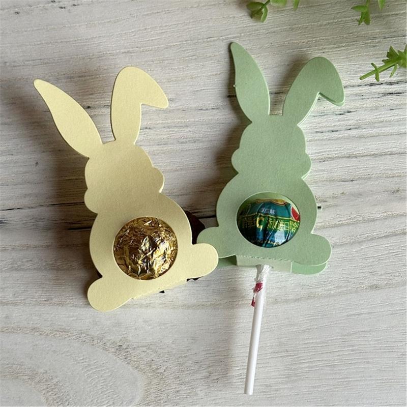 Easters Rabbits Metal Cutting Dies Templates Molds Embossing Stencils Die Cuts for Scrapbooking Cards Making Decorations