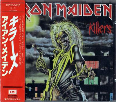 CD IRON MAIDEN  Killers CP325107 EMI 1981 Japan ObiMetal Gebraucht