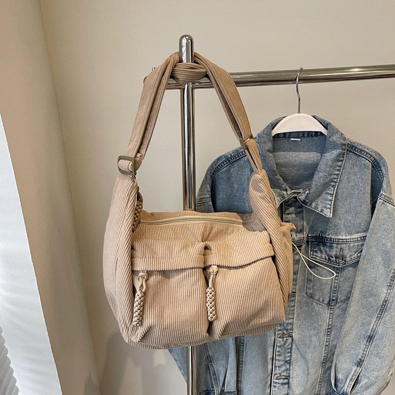 

Модная сумка-мессенджер на плечо большой вместимости для поездок на работу, женская новая повседневная модная сумка-тоут, корейская версия, сумка подмышку хаки