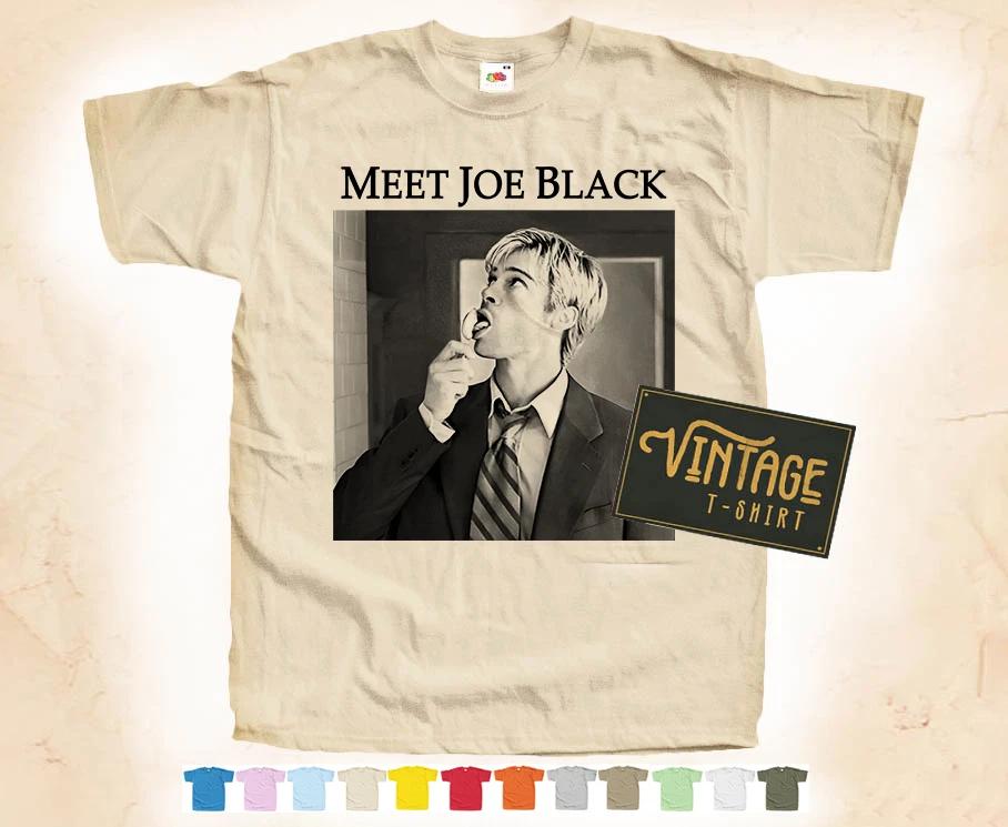 

Black Print MEET JOE BLACK V1 T-SHIRT Tee Vintage Poster 12 Colors S-5XL L
