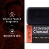 Ustraa Deo Soap For Men With Activated Charcoal, 8 x 100 G (Pack Of 8) | With Activated Charcoal | Rich Intense Musk Fragrance | Powerful fragrance