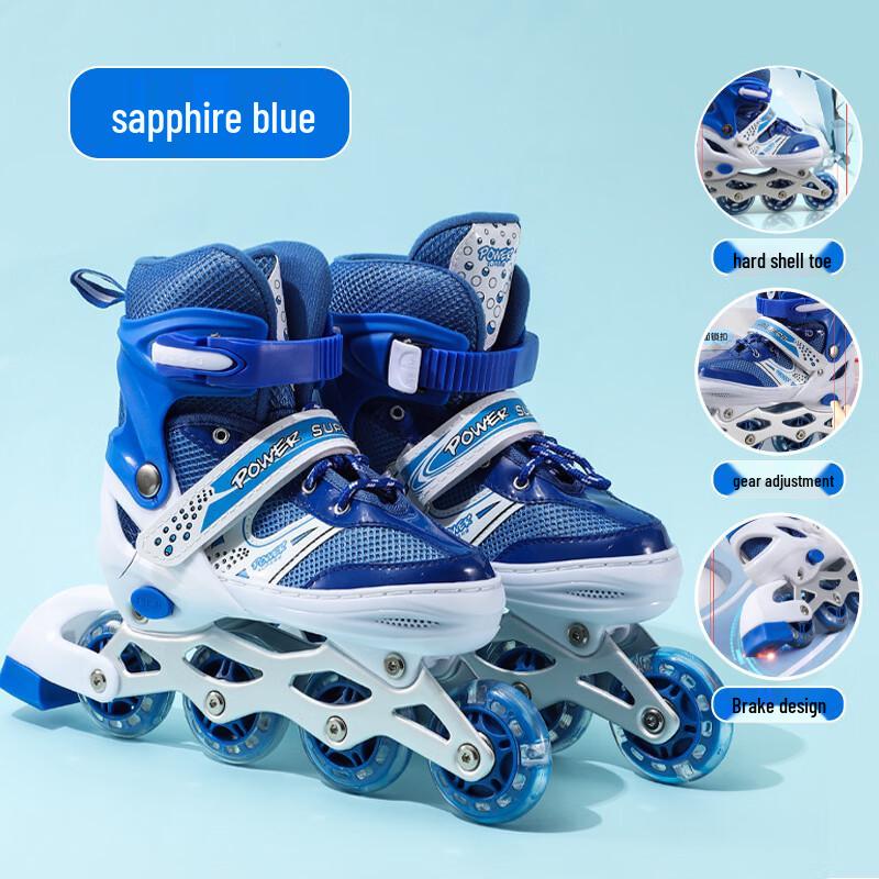 MDUG Beginner Flashing Wheel Roller Skates