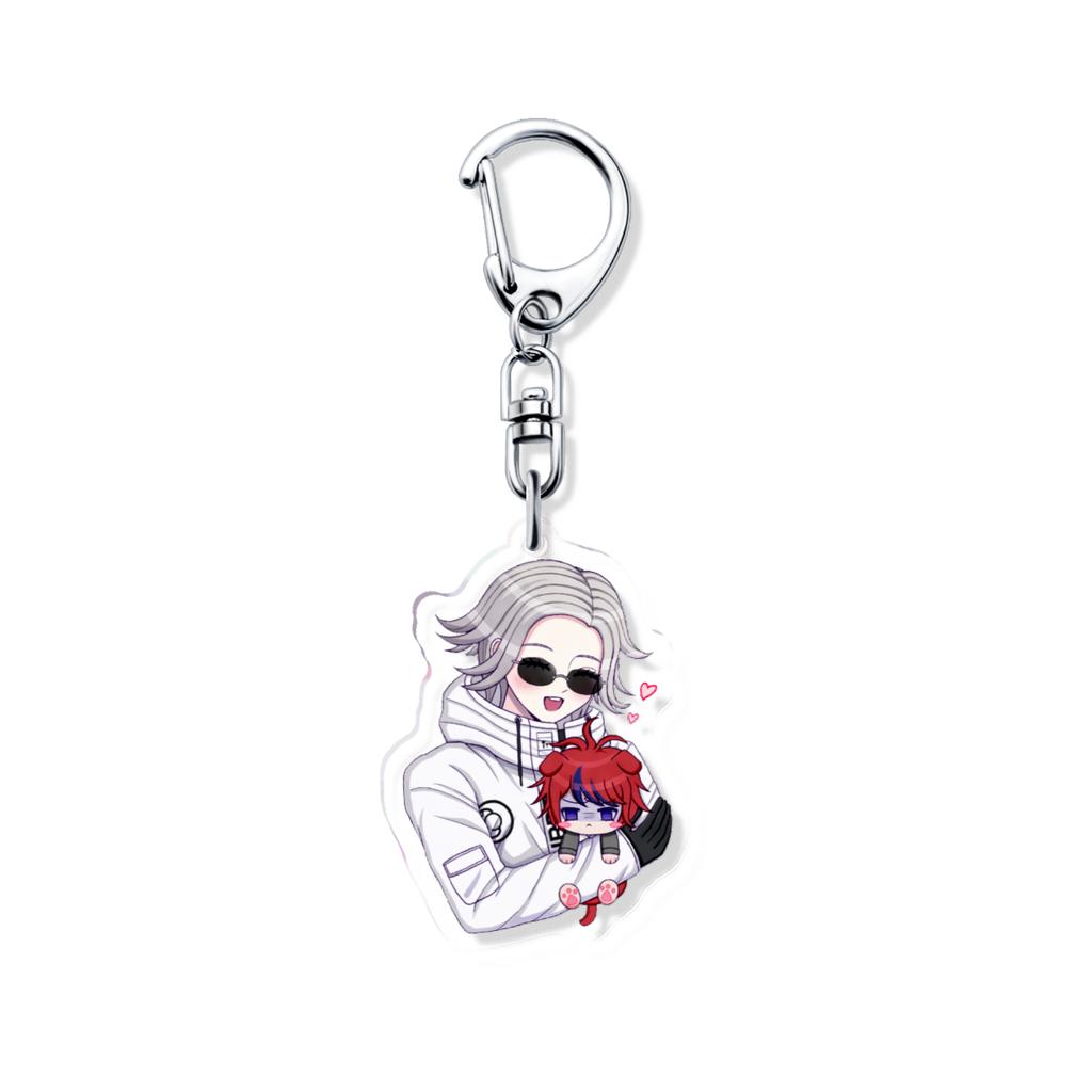 The Hundred Line CP Takumi Sumino Eiji Aotsuki Couple Keychain SIRE Last Defense Academy Bag Charms Pendant Gift New Souvenir