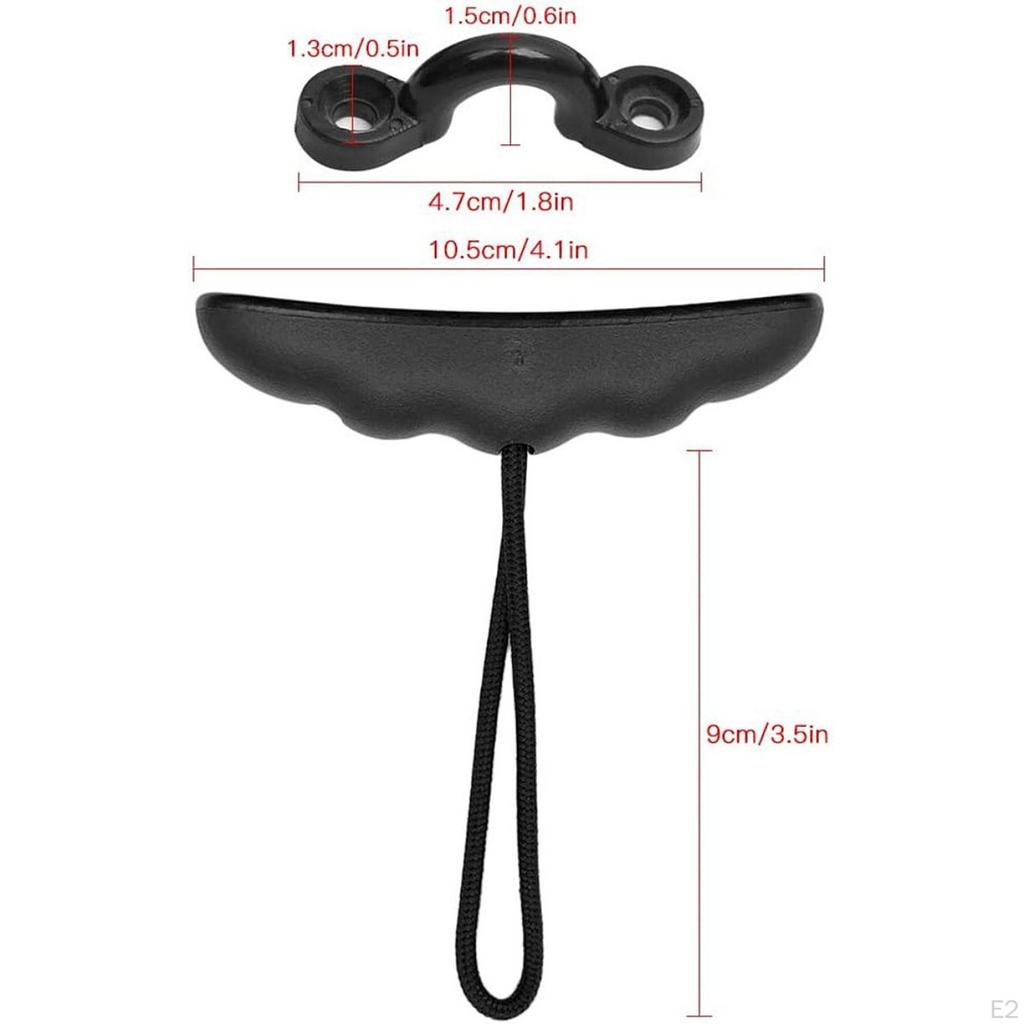 2Pcs Kayak Pull Handle Transportation Carrying Boat Grips Hardware Canoe Handles