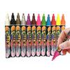Multicolour Liquid Chalk Marker Erasable Fluorescent Pen Portable Kids Art Pen  Ceramics