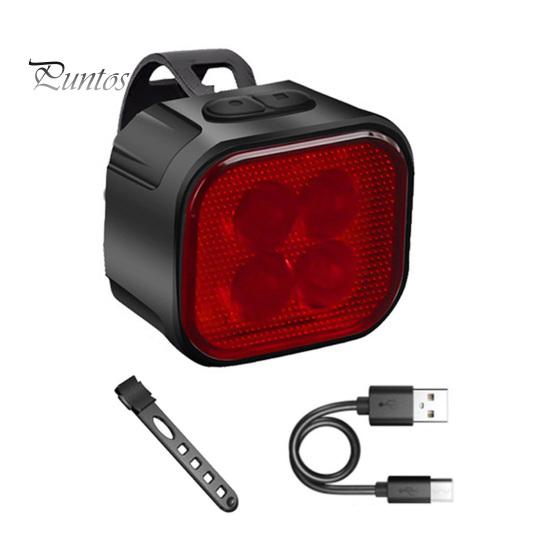 Luz de bicicleta ultra brilhante, alto lúmens, à prova d'água, recarregável, antirreflexo, instalação simples, conjunto de farol de bicicleta, luz traseira