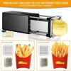 Stainless Steel Electric French Fry Cutter Multi Functional Food Chopper Professional Commercial Potato Slicer