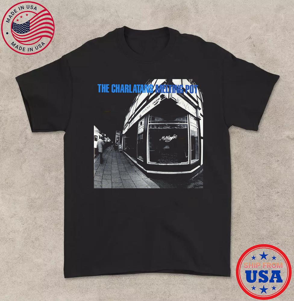 The Charlatans UK Band Melting Pot Album T Shirt Full Size S-5XL Unisex T-Shirt L