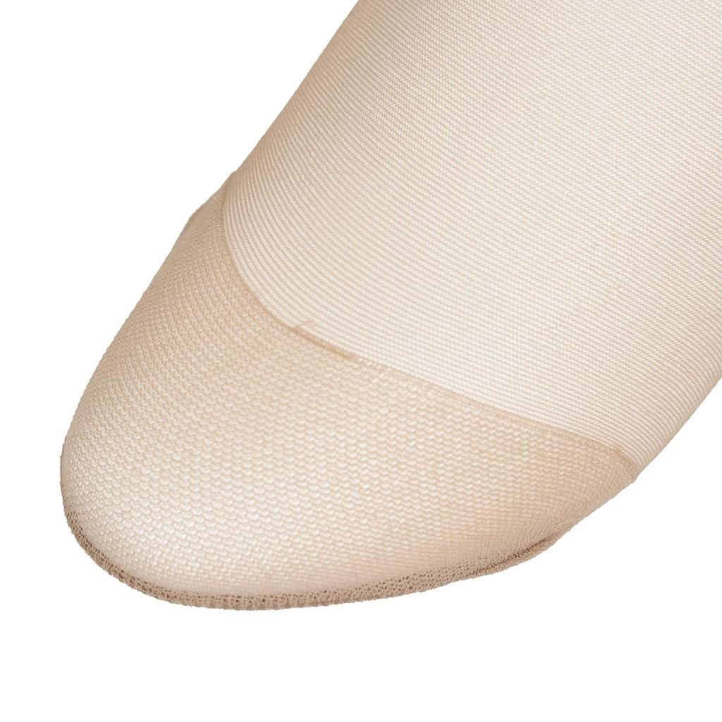 Plain Interwoven Reinforced Fukusuke [Silky Support] Pantyhose, 4-Pair Pack, Knit, Toe, Sweat-Absorbing, Anti-Static,