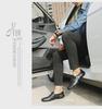 Men's Casual Leather Slip-On Driving Shoes - Breathable, Soft-Soled, All-Match Style, Large Size (Model 8899)