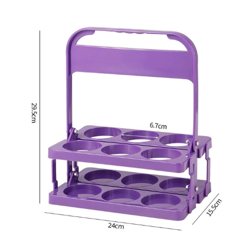 6 Bottles Beer Carrier 6 Bottles Portable Collapsible Beer Carrier Suitable for Coffee, Milk, And Tea Storage, Perfect for Everyday Use And Parties