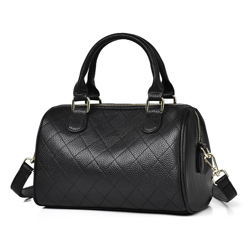 100% Genuine Cowhide Leather Women Shoulder Crossbody Bags Designer Messenger Tote Sac Women 2026 Luxury Ladies Commute Handbags
