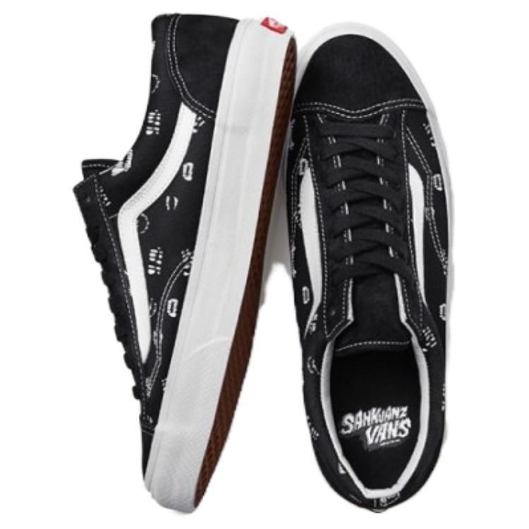Style 36 Sankuanz x Style 36 Vans 'Jahr des Hundes - Schwarze Zähne' VN0A3DZ3PYF
