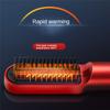 Beauty Wireless Hair Straightener Professional USB Hot Comb Quick Hair Heated Electric Straightening Curling Styling Tool,B