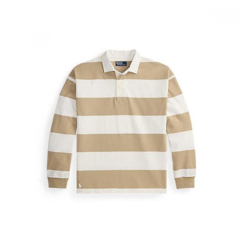 Polo Ralph Lauren Men S Big Fit Stripe Rugby Shirt Mnpokni16825073101