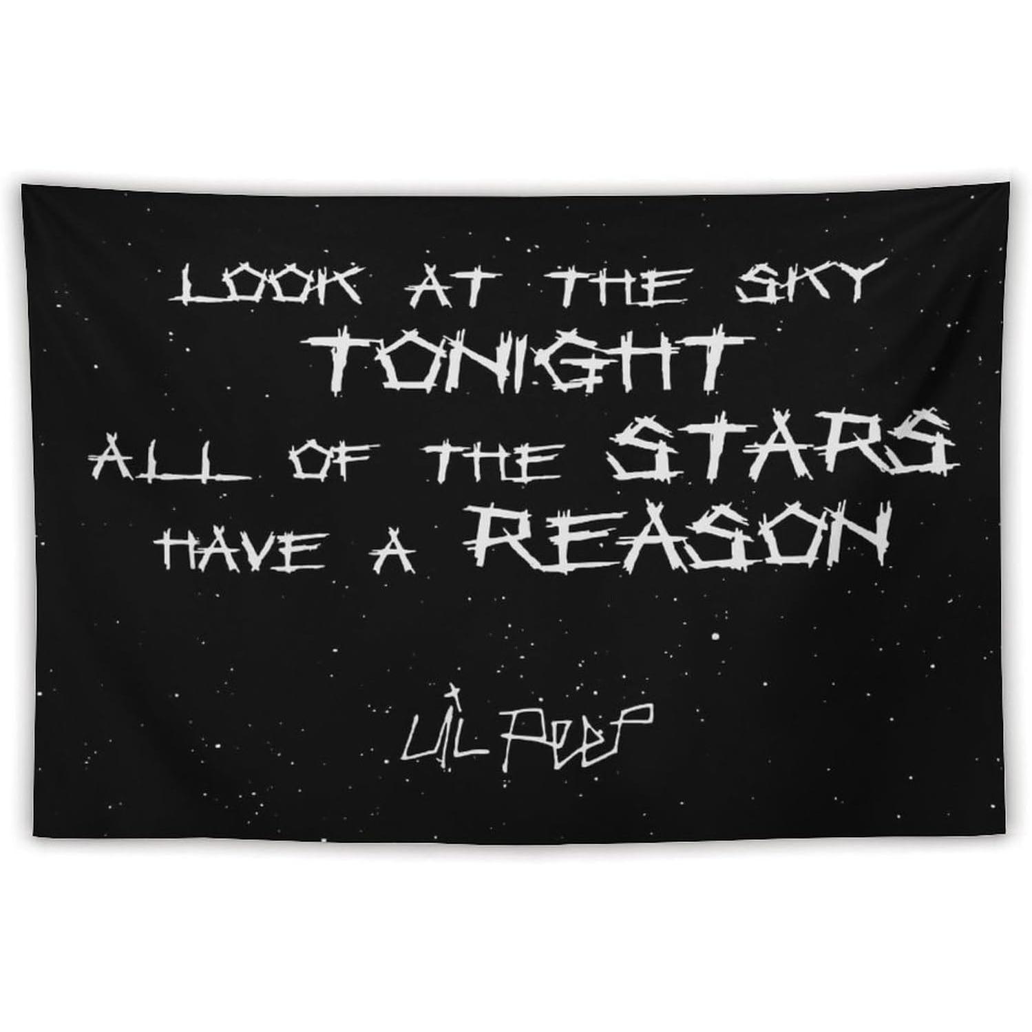 Dobur Lil Peep College Tapestry 75x100