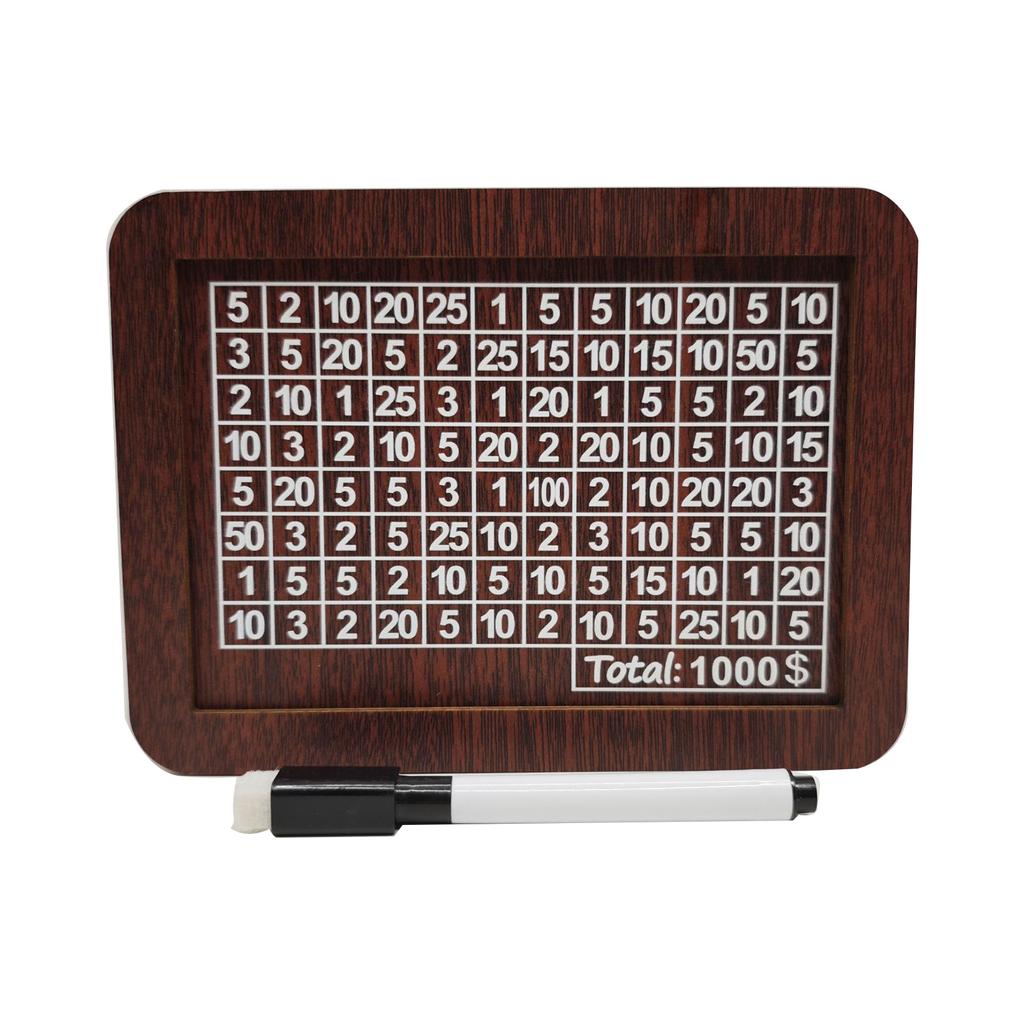 Wood Piggy Bank Save Money Box Decorative Household Organization Box for Home School Office Bedroom Dormitory Decoration