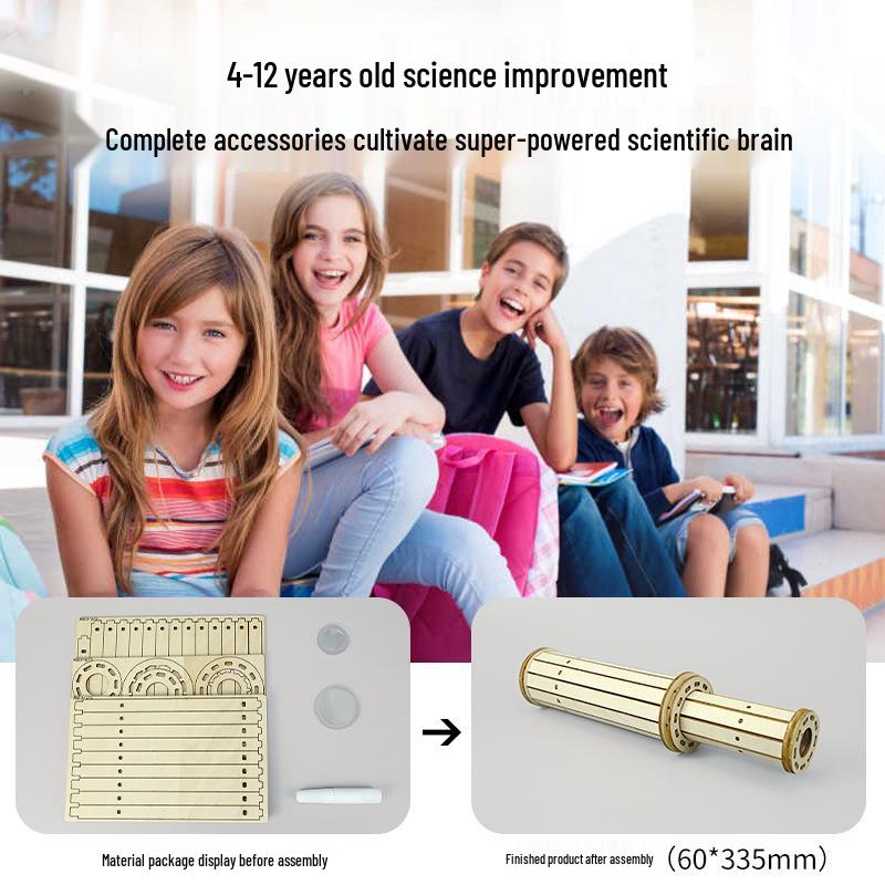 DIY Galileo Telescope Model: Children's Educational Science Experiment Set