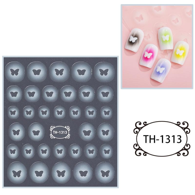 New Year Nail Art Stickers Bronzing Year of the Dragon Chinese Style Mahjong Cartoon Nail Stickers Decoration