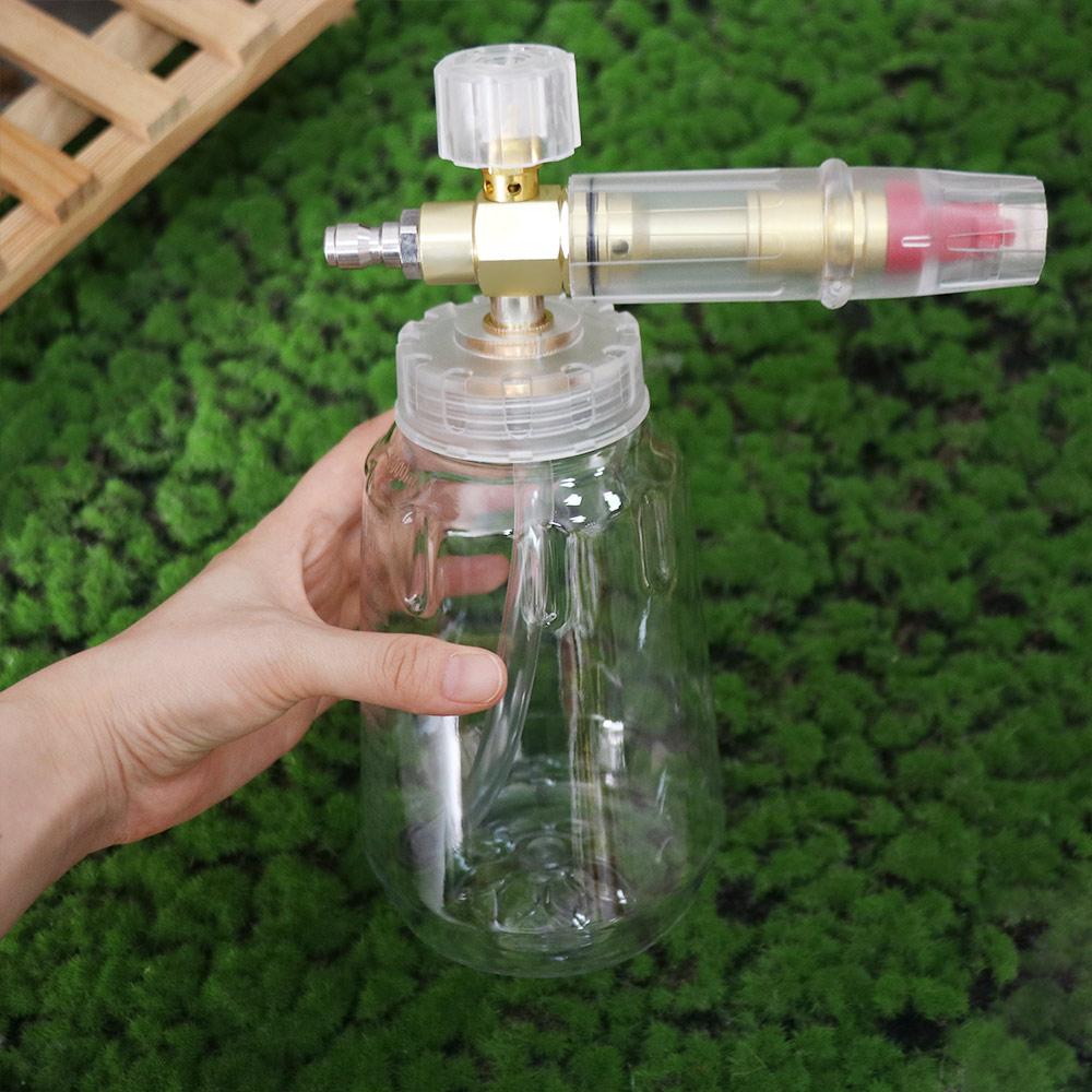 Silná Rukojeť Myčka Aut Pěnovač Průhledný Pěnovač Rozprašovač Efektivita Sněhová Pěna Kopí Nákladní Auto