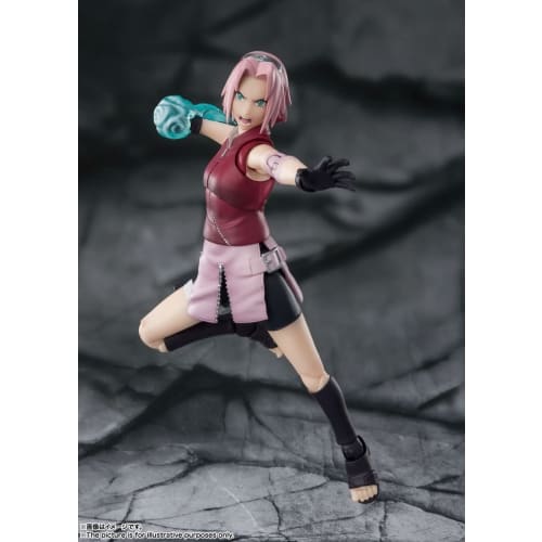 TAMASHII NATIONS S.H.Figuarts NARUTO Shippuden - Sakura Haruno - Master's Competitive Spirit - (Rerelease Edition) Approximately 135mm ABS & PVC Paint