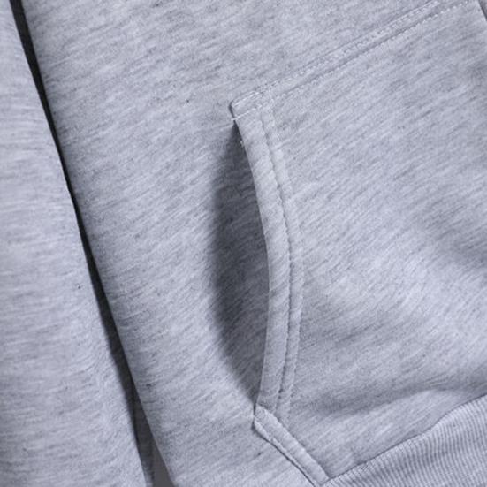 Elegancka, gruba, zapinana na zamek męska kurtka jesienna elastyczny mankiet Luźna zimowa bluza z kapturem do codziennego noszenia