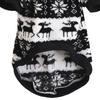 Puppy Pullover Unique Pattern Delicate Texture Polyester Xmas Themed Pattern Print Dog Sweater for