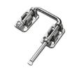 Steel Door Fastener Door Lock set with Mounting Hardware 180° Rotation Capacity easy installs for patios & Interior door