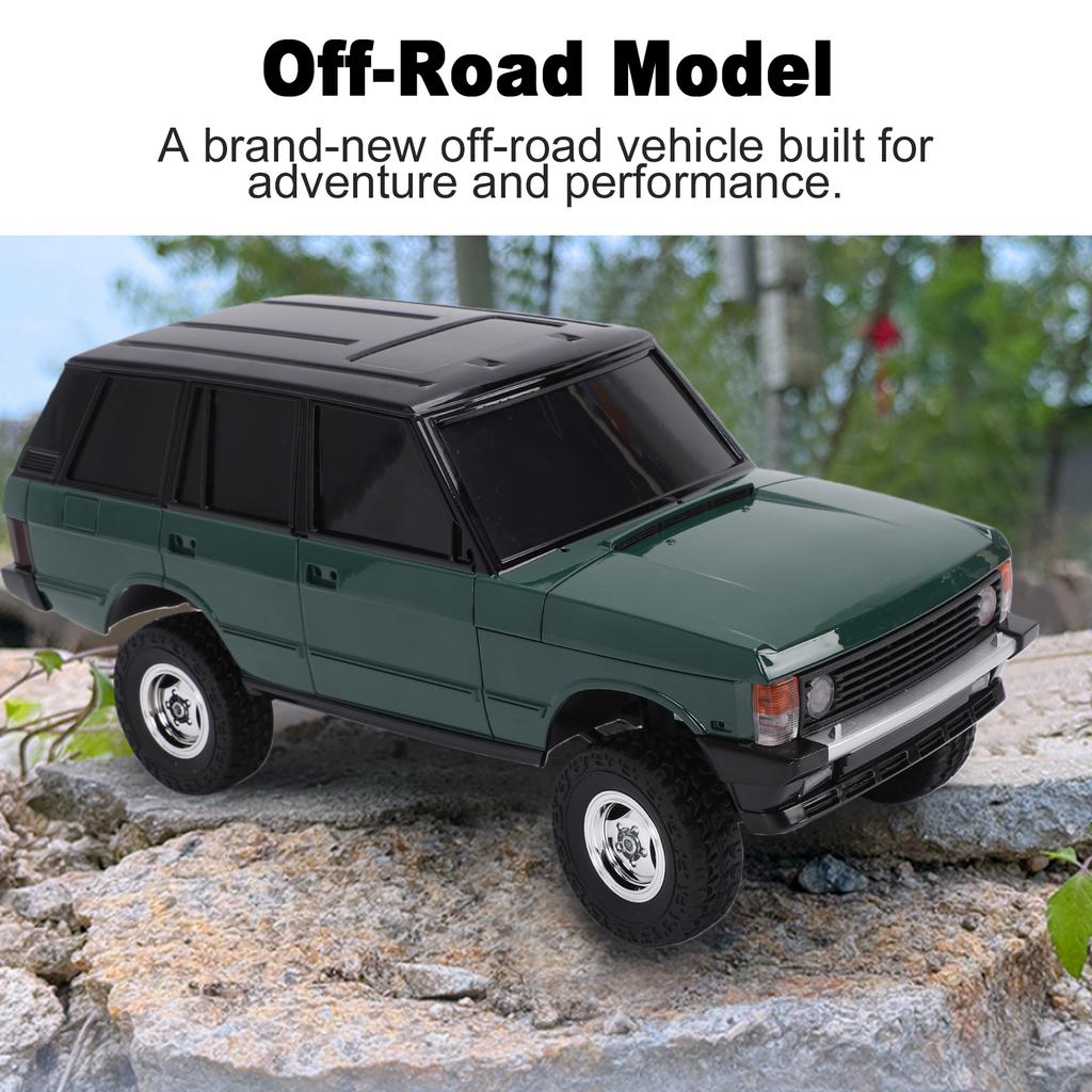 1:18 RC Car 4WD Off Road Remote Control Climbing SUV Truck Climbing Toy Vehicle Rubber Tires Spring Suspension 20m